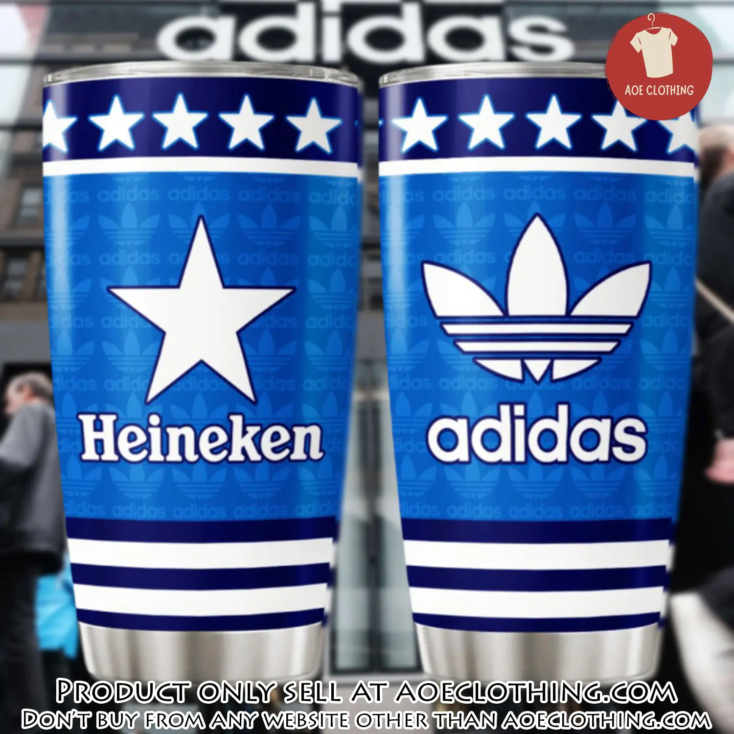 Adidas heineken stainless steel tumbler 20oz30oz aoe1940879